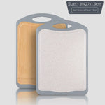 Gastreaux 2-in-1 Modern Double-Sided Chopping Board (Bamboo & Wheat Straw)