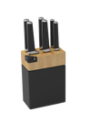 Gastreaux 6pcs Round Tip Knife Set + Built-in Sharpener