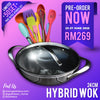 Gastreaux Hybrid 24cm Wok + FREE 10pcs Utensil Set