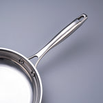 Gastreaux Tri-Ply Stainless Steel Spiral Bottom 28cm Fry Pan