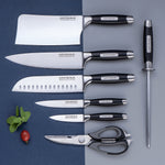 Gastreaux 7pc Revolving Knife Set