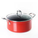 Gastreaux Red Marble Casserole 24cm