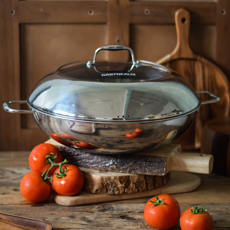 Gastreaux Hybrid 36cm Wok Pan with Dome Lid